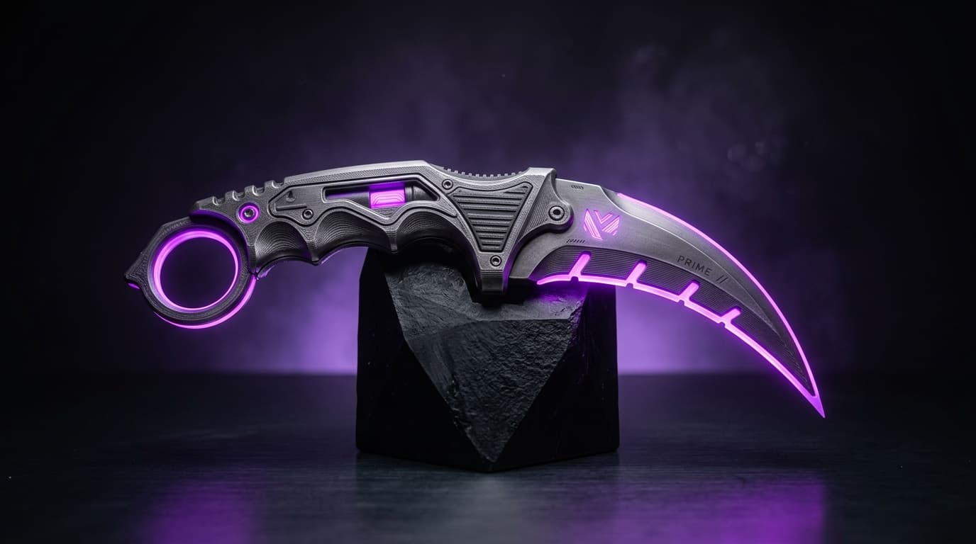 Valorant Kuronami Kunai & Zincir Replika